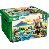 BRIO Set Deluxe Dinosaure du Monde, Train 