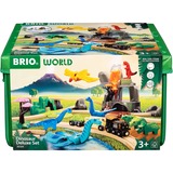 BRIO Set Deluxe Dinosaure du Monde, Train 