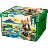 BRIO Set Deluxe Dinosaure du Monde, Train 