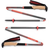 Black Diamond Bâtons de trekking Pursuit Carbon Z, Appareil de fitness Anthracite/Orange