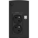 BlueWalker PowerWalker Basic VI 850 SB FR, UPS Noir
