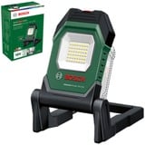Bosch UniversalWorkLight 18V-2100 Noir, Vert, Projecteur de chantier 1500 mAh, Noir, Vert, Éclairage autonome