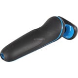 Braun Series 5 52-B1000s Rasoir à grille Noir Noir/Bleu, Rasoir à grille, Noir, Boutons, Intensif, Normal, Batterie, Lithium-Ion (Li-Ion)