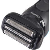 Braun Series 5 52-B1000s Rasoir à grille Noir Noir/Bleu, Rasoir à grille, Noir, Boutons, Intensif, Normal, Batterie, Lithium-Ion (Li-Ion)