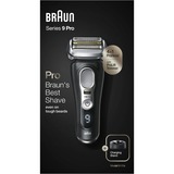 Braun Series 9 Pro 9410s Rasoir à grille Tondeuse Noir Noir/Argent, Rasoir à grille, Noir, Chargement, Batterie, Lithium-Ion (Li-Ion), 60 min