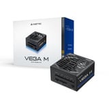 Chieftec Vega PPG-1000-C unité d'alimentation d'énergie 24-pin ATX ATX Blanc alimentation modulaire 1000 watt Noir, 1x 12V-2x6, 4x PCIe, 1000 W, 100 - 240 V, 50/60 Hz, 12 A, 100 W, 1000 W