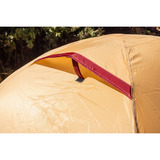 Coleman Darwin 3 Plus Summer, Tente Beige/rouge foncé