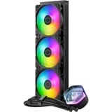 Cooler Master MasterLiquid 360 Atmos, Watercooling Noir, Connecteur de ventilateur PWM à 4 broches