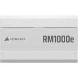 Corsair RM1000e (2025) White, 1000 Watt alimentation  Blanc, 2x 12VHPWR, 2x PCIe, Gestion des câbles