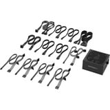 Corsair RM1000x Shift, 1000 Watt alimentation  Noir, 1x 12V-2x6, 4x PCIe, gestion des câbles