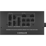 Corsair RM1000x Shift alimentation modulaire 1000 watt Noir, 1x 12V-2x6, 4x PCIe
