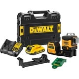 DEWALT Laser multi-lignes à batterie 3x360° DCE089D1G18, 18 volts, Laser Cross Ligne Noir/Jaune