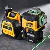 DEWALT Laser multi-lignes à batterie 3x360° DCE089D1G18, 18 volts, Laser Cross Ligne Noir/Jaune