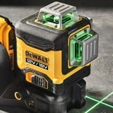 DEWALT Laser multi-lignes à batterie 3x360° DCE089D1G18, 18 volts, Laser Cross Ligne Noir/Jaune