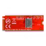 DeLOCK Convertisseur M.2 Key M vers 1 x OCuLink SFF-8612, Carte d'interface 
