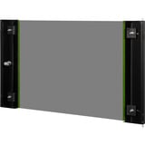 Digitus Porte avant en verre pour boîtier mural 19" 7HE série Unique, Panneau avant Noir