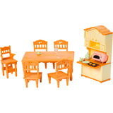 EPOCH Sylvanian Families - Salle à manger maison de campagne, Jouets de construction 