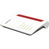 FRITZ! 4050 Routeurs sans fil Box 4050, Wi-Fi 6 (802.11ax), Bi-bande (2,4 GHz / 5 GHz), Ethernet/LAN, Noir, Blanc, Routeur de bureau/poteau