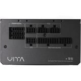 FSP VITA GM unité d'alimentation d'énergie 20+4 pin ATX ATX Noir alimentation modulaire 650 watt Noir, 4x PCIe, 650 W, 100 - 240 V, 50/60 Hz, 8-4 A, Actif, 100 W