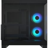 Fractal Design Fractal Design Pop 2 Vision RGB boîtier midi tower Noir | 1x USB-A | 1x USB-C | RGB | Verre Trempé