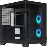 Fractal Design Pop 2 Vision RGB boîtier midi tower Noir | 1x USB-A | 1x USB-C | RGB | Verre Trempé