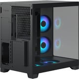 Fractal Design Pop 2 Vision RGB boîtier midi tower Noir | 1x USB-A | 1x USB-C | RGB | Verre Trempé