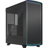 Fractal Design Summit Ambience boîtier midi tower Noir | 2x USB-A | 1x USB-C | RGB | Window