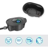 GARDENA Système d'arrosage Pipeline AquaPrecise, souterrain, Systèmes de gicleurs Gris/Turquoise