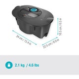 GARDENA Système d'arrosage Pipeline AquaPrecise, souterrain, Systèmes de gicleurs Gris/Turquoise