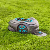 GARDENA Système d'arrosage Pipeline AquaPrecise, souterrain, Systèmes de gicleurs Gris/Turquoise