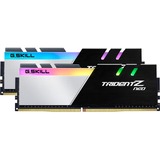 G.Skill 16 Go DDR4-3200 Kit, Mémoire vive Noir/Blanc, F4-3200C14D-16GTZN, Trident Z Neo, XMP