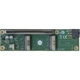 HighPoint MCIO-PCIEX16-G5 2x MCIO Port zu PCIe 5.0x16, Carte d'interface 