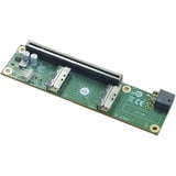 HighPoint MCIO-PCIEX16-G5 2x MCIO Port zu PCIe 5.0x16, Carte d'interface 