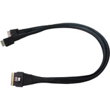 HighPoint SFF-8654 > 2x SFF-8611 NVMe-Kabel 8654-8611-205, Câble Noir