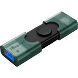 Kingston DataTraveler Duo 128 Go, Clé USB Vert/Noir, DTDEG2/128Go