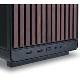 Lian Li DAN Cases A3 Wood boîtier mini tower Bois/Noir | 2x USB-A | 1x USB-C