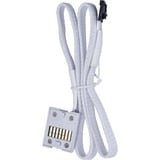 Lian Li UNI FAN TL120 LCD ventilateur de boîtier RGB  Blanc, 124 x 120 x 28 mm, Reverse Blade, 124 mm