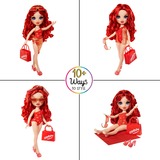 MGA Entertainment Rainbow High Maillot&Vêtements Ruby, Poupée Rainbow High Maillot&Vêtements Ruby, Poupée mannequin, Femelle, 4 an(s), Garçon/Fille, 280 mm, Multicolore