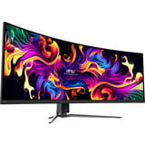 MSI MPG 491CQPXDE QD-OLED écran plat de PC 124,5 cm (49") 5120 x 1440 pixels Dual QHD Noir Moniteur UltraWide gaming incurvé Noir, 1x DisplayPort, 2x HDMI, 1x USB-C, 2x USB-A, 240 Hz, 124,5 cm (49"), 5120 x 1440 pixels, Dual QHD, QD-OLED, 0,03 ms, Noir