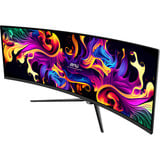 MSI MPG 491CQPXDE QD-OLED écran plat de PC 124,5 cm (49") 5120 x 1440 pixels Dual QHD Noir Moniteur UltraWide gaming incurvé Noir, 1x DisplayPort, 2x HDMI, 1x USB-C, 2x USB-A, 240 Hz, 124,5 cm (49"), 5120 x 1440 pixels, Dual QHD, QD-OLED, 0,03 ms, Noir