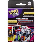 Mattel Games UNO Flip! Jeu de cartes Transformers pour enfants et soirées en famille 
