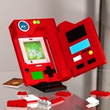 Mattel Pokémon – – Pokédex de la région de Kanto, Jouets de construction Jeu de construction, 13 an(s), Plastique, 322 pièce(s), 621,4 g