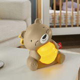 Mattel – Veilleuse musicale Mon Ourson Dodo, Boîte à musique Garçon/Fille, Sonore, Batterie
