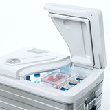 Mobicool 9600024968, Glacière Aluminium/Blanc
