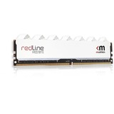 Mushkin Redline module de mémoire 16 Go 2 x 8 Go DDR4 3600 MHz, Mémoire vive Blanc, 16 Go, 2 x 8 Go, DDR4, 3600 MHz, 288-pin DIMM