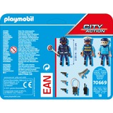 PLAYMOBIL City Action - Equipe de policiers, Jouets de construction 70669