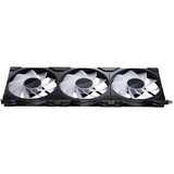 Phanteks M25G2-140 D-RGB Reverse Triple Pack ventilateurs de boîtier Noir, 3 pièces, 140 x 140 x 25 mm, PWM