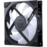 Phanteks PH-F140M25R_G2_DBK01_3P, Ventilateur de boîtier Noir