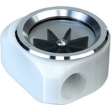 RAIJINTEK RJK - FLOW METER WHITE, Indicateurs de débit Blanc