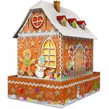 Ravensburger Puzzle 3D - Edition de la nuit des maisons en pain d'épice 216 pièces